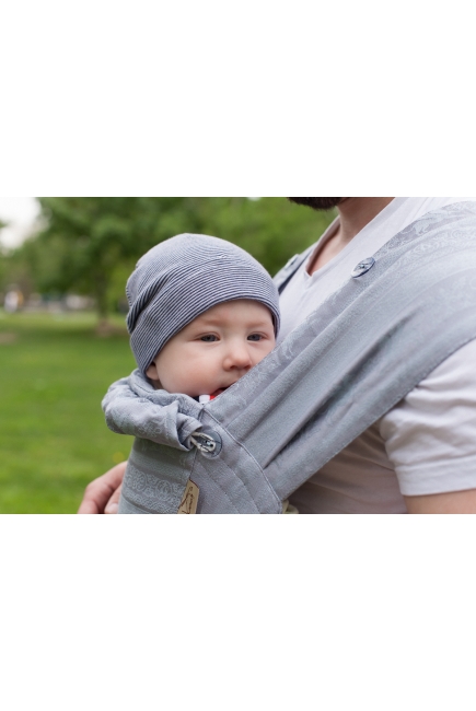 Эрго рюкзак Карауш шарфовый с бамбуком, Kuzma Steel