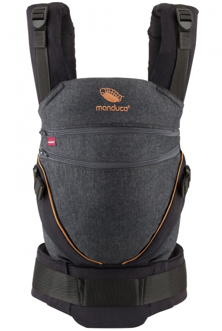 Эргорюкзак Manduca XT, Denimblue-Toffee(черный)