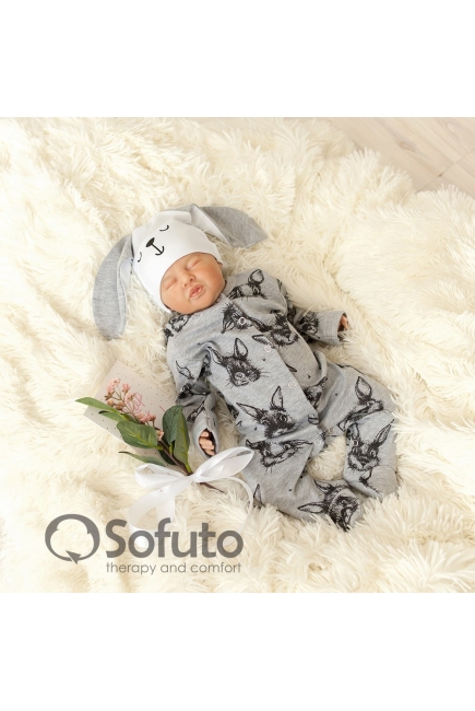 Комплект на выписку холодное лето, Rabbit (5 предметов)