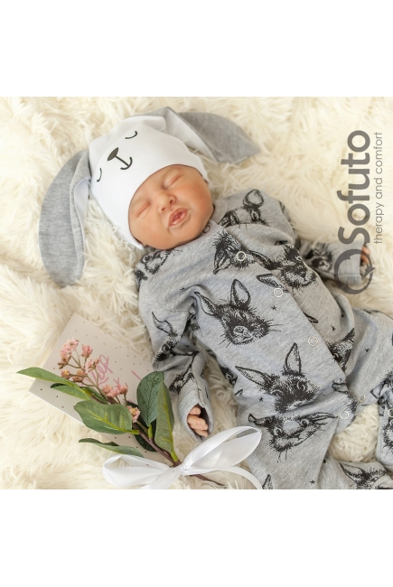 Комплект на выписку холодное лето, Rabbit (5 предметов)