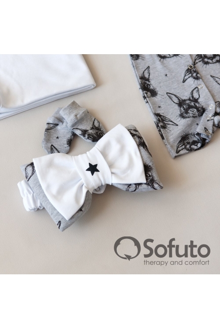 Комплект на выписку жаркое лето, Rabbit (5 предметов)