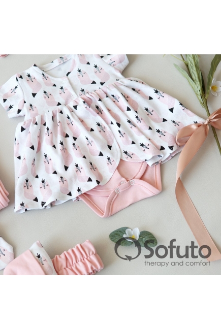 Комплект на выписку жаркое лето, Valvina (5 предметов)