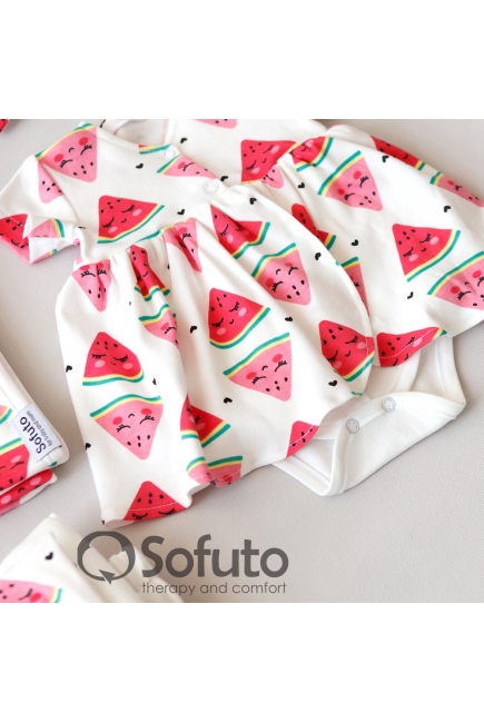 Комплект на выписку жаркое лето, Watermelon (5 предметов)