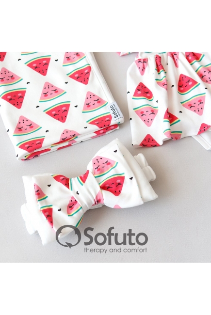 Комплект на выписку жаркое лето, Watermelon (5 предметов)