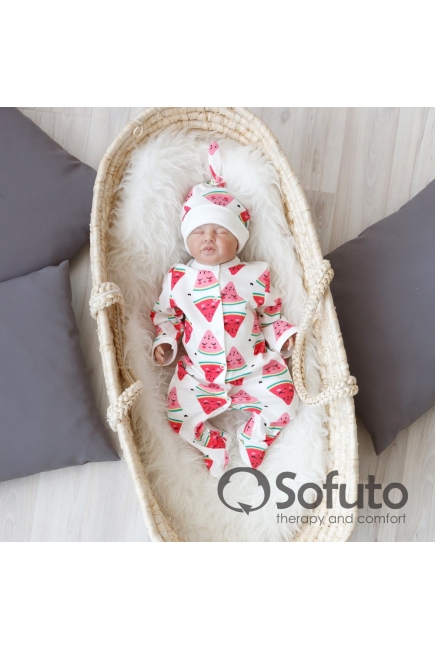 Комплект на выписку летний, Watermelon (4 предмета)