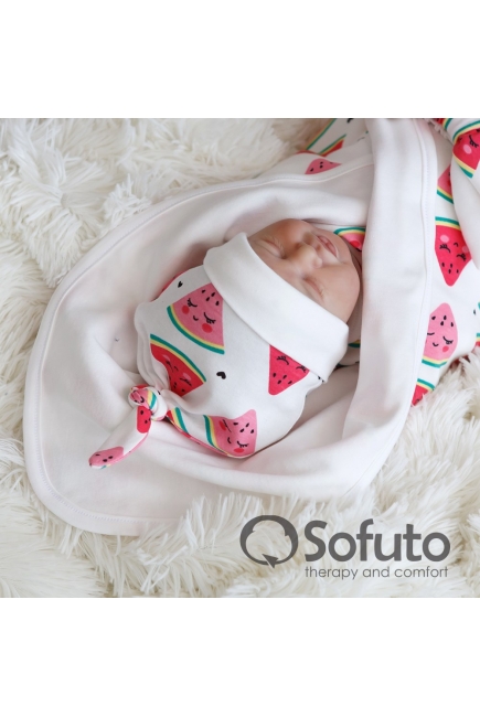 Комплект на выписку летний, Watermelon (4 предмета)