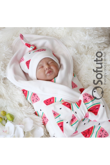 Комплект на выписку летний, Watermelon (4 предмета)