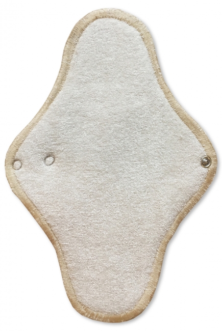 Многоразовая женская прокладка для критических дней: "Регуляр", миндаль