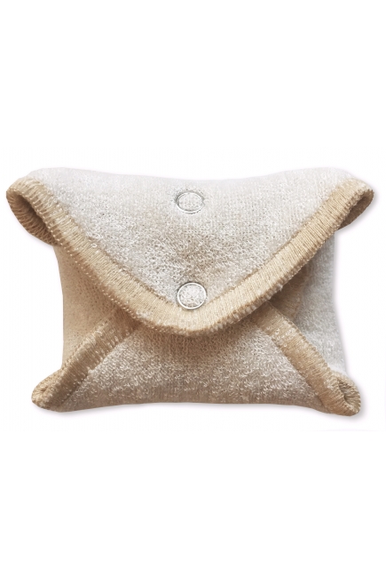 Набор из 3 шт. многоразовых женских прокладок для критических дней: "Регуляр", миндаль