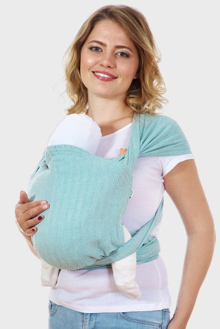 Май-слинг Mums Era "Нидл", морская волна