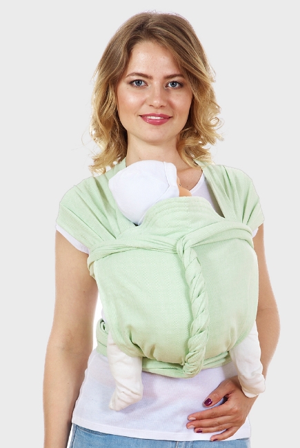 Май-слинг Mums Era "Нидл", фисташковый
