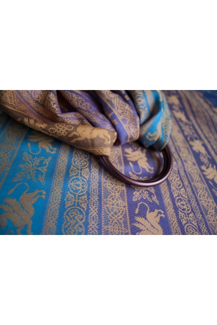 Слинг с кольцами с бамбуком Карауш, Kuzma Rainbow Opal