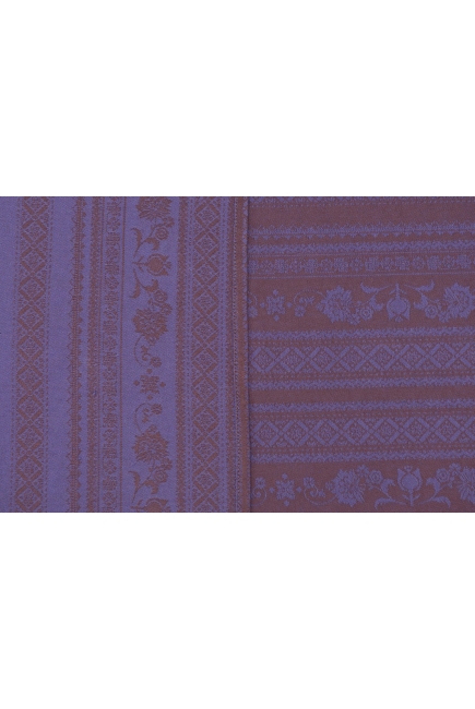 Слинг-шарф с шелком и шерстью Карауш, Adel Plum Branch