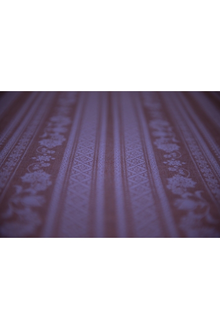 Слинг-шарф с шелком и шерстью Карауш, Adel Plum Branch