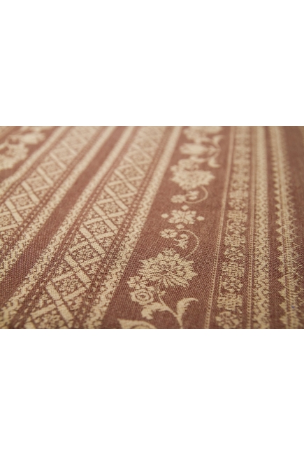 Слинг-шарф с шелком и шерстью Карауш, Adel Toffee