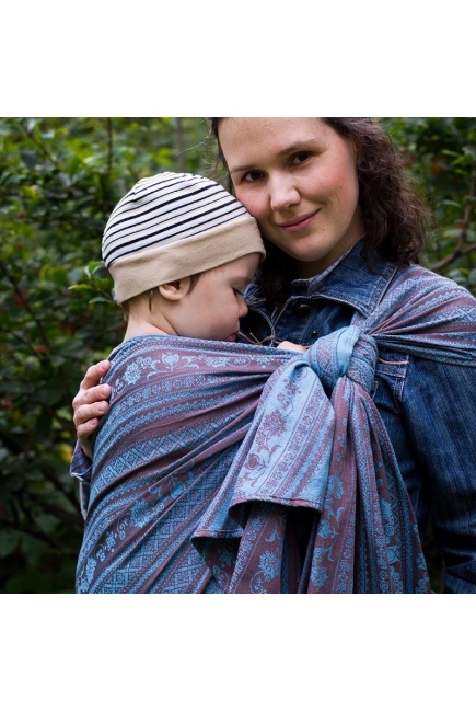 Слинг-шарф с бамбуком Карауш, Adel Turquoise