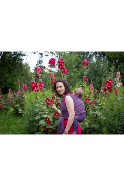 Слинг-шарф с бамбуком Карауш, Adel Plum Branch