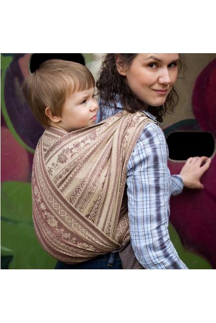 Слинг-шарф с бамбуком Карауш, Adel Toffee