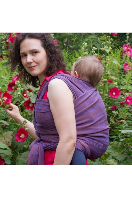 Слинг-шарф с бамбуком Карауш, Adel Plum Branch