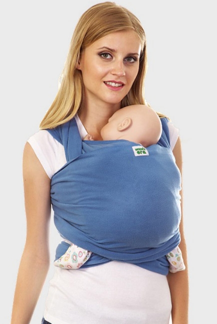 Слинг-шарф флисовый Mums Era, синий