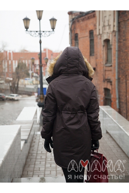 Слингопарка мультисезонная Эшпай 3в1, темный шоколад