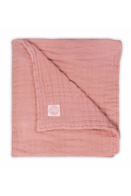 Муслиновое одеяло Jollein, цвет Coral Pink