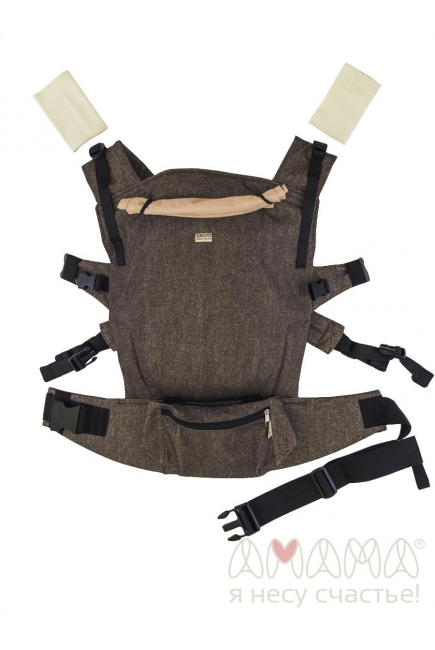 Эрго-рюкзак X-Класнер, кофейный меланж