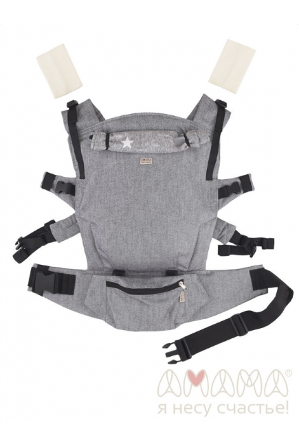 Эрго-рюкзак X-класнер, светло-серый