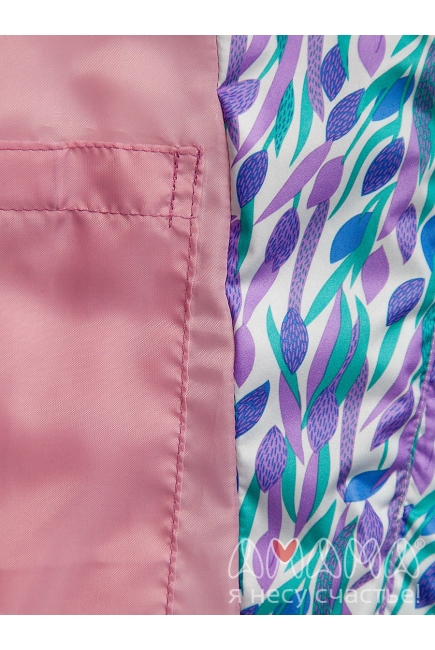 Слингокуртка демисезонная Айта 3в1, лунные тюльпаны