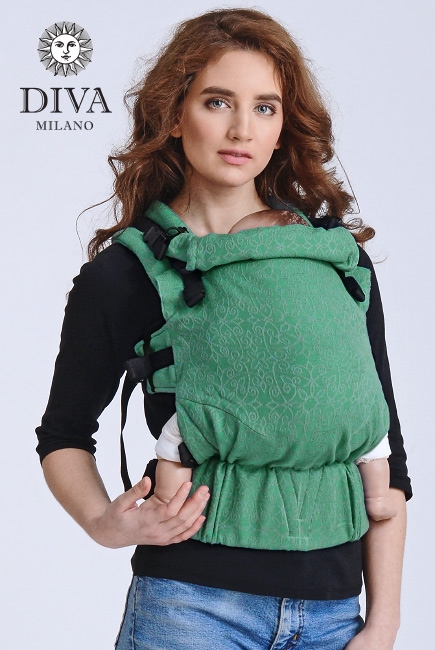 Эрго-рюкзак для новорожденных Diva Basico Aloe One!