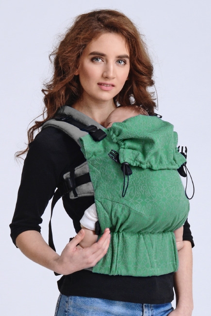 Эрго-рюкзак для новорожденных Diva Basico Aloe Simple One!