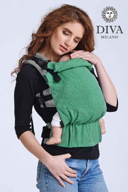 Эрго-рюкзак для новорожденных Diva Basico Aloe Simple One!