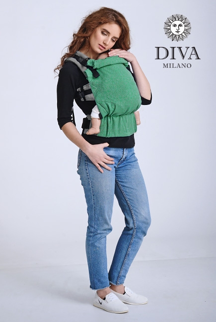 Эрго-рюкзак для новорожденных Diva Basico Aloe Simple One!