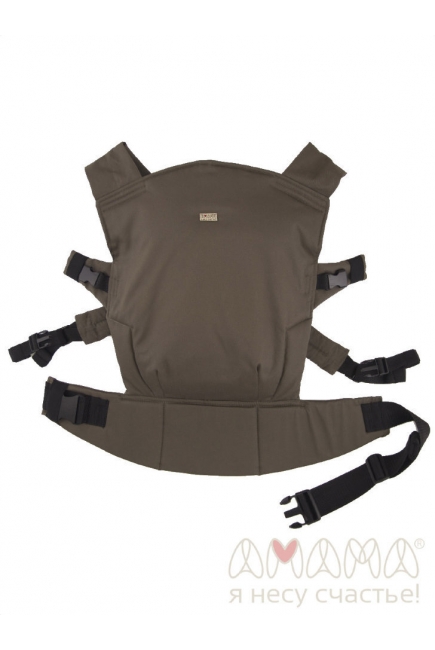 Эрго-рюкзак Легчер, серо-коричневый