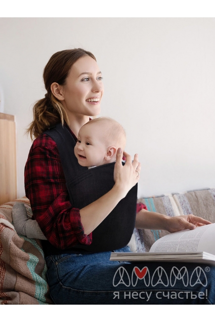 Эрго-рюкзак Легчер, синий джинс