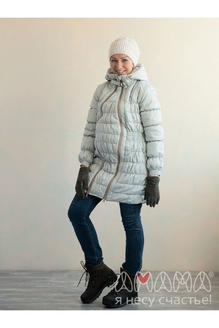 Слингокуртка мультисезонная Мерене 3в1, светло-серый