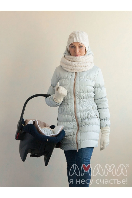 Слингокуртка мультисезонная Мерене 3в1, светло-серый