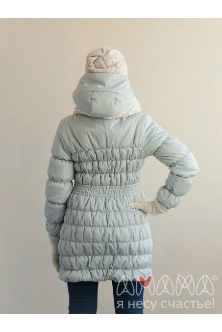 Слингокуртка мультисезонная Мерене 3в1, светло-серый