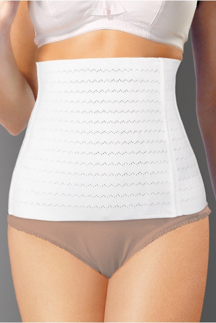 Бандаж послеродовой утягивающий  (после кесарева), белый