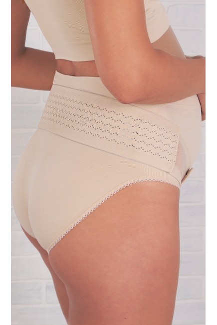 Бандаж для беременных дородовой (пояс), бежевый