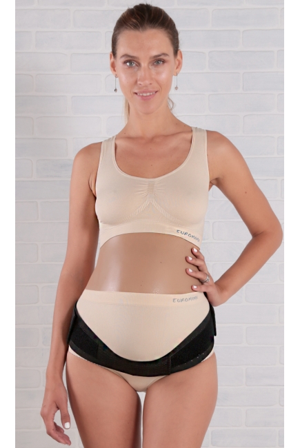 Бандаж для беременных дородовой (пояс), черный