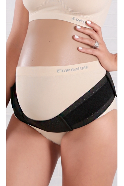 Бандаж для беременных дородовой (пояс), черный