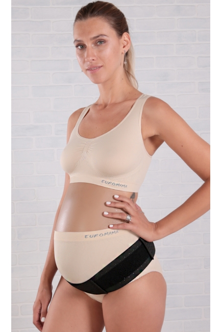 Бандаж для беременных дородовой (пояс), черный