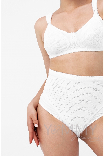 Бюстгальтер для беременных и кормления, белый