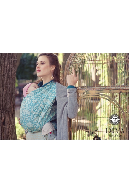 Эрго-рюкзак Diva Milano Rose Mare Simple One! со льном