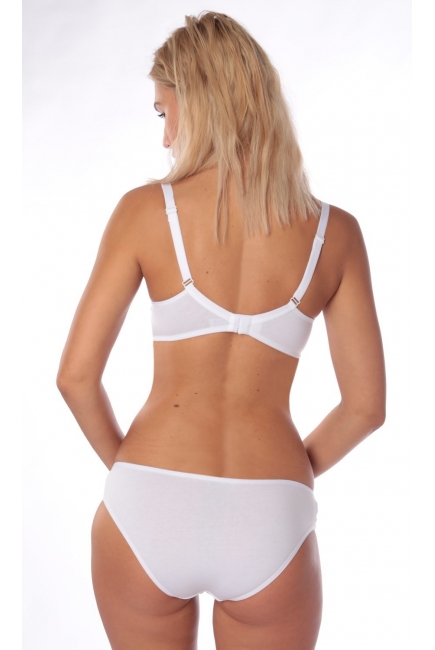 Бюстгальтер для кормления и беременных Elize, белый