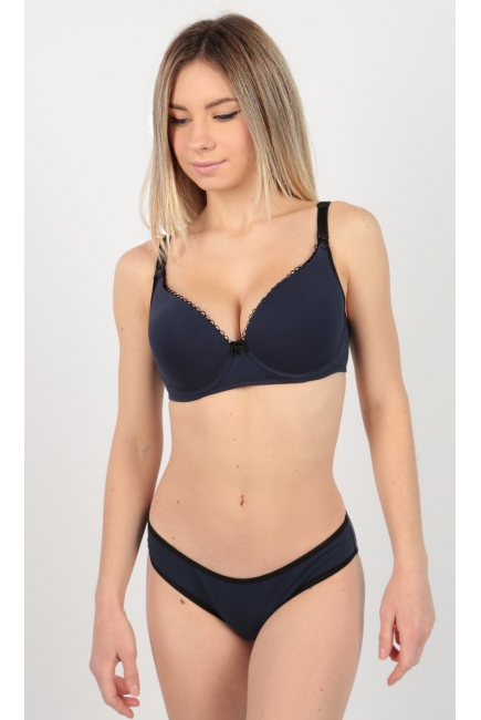 Бюстгальтер для кормления и беременных Elize, синий