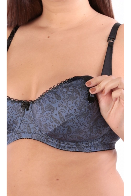 Бюстгальтер для кормления и беременных Sofia, темно-синий