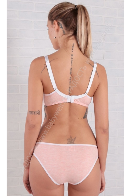 Трусы для беременных и после родов Universal (хлопок), розовый меланж