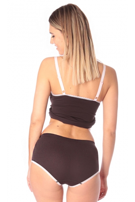 Трусы для беременных и после родов Fantasy, бордовые